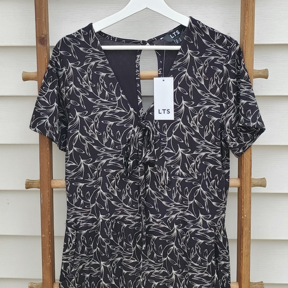 NEW! Long Tall Sally Jersey Viscose Jumpsuit Size 10 - Picture 4 of 8